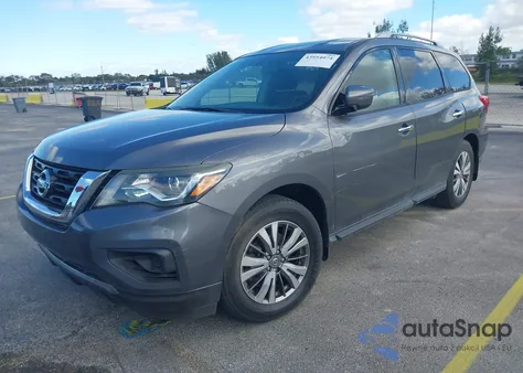 2018 Nissan Pathfinder S from USA, damaged, VIN 5N1DR2MN1JC662111
